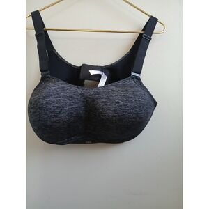 VSX Sport Victoria's Secret Bra Black Gray Heathered Support Size 38D